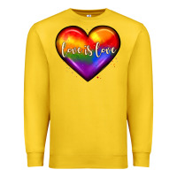 Lemon love is love heart Premium Sweatshirt - JahusDesignShop