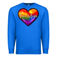 True Royal love is love heart Premium Sweatshirt - JahusDesignShop