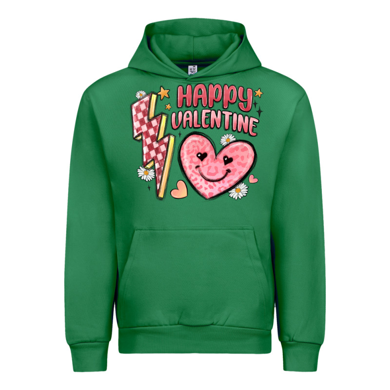 Happy Valentine Heart Urban Hoodie by MaliasSmallBusiness | Teevron