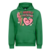 Emerald happy valentine heart Urban Hoodie - MaliasSmallBusiness