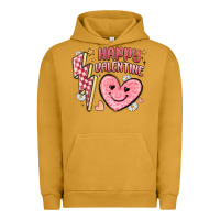 Pigment Peanut Butter happy valentine heart Urban Hoodie - MaliasSmallBusiness