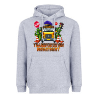 Heather Grey transportation department Heavyweight Hoodie - AdoDesignShop