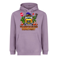Lavender transportation department Heavyweight Hoodie - AdoDesignShop