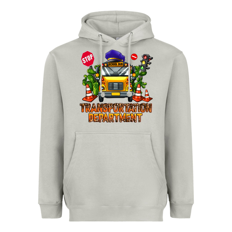 Transportation Department Heavyweight Hoodie by AdoDesignShop | Teevron