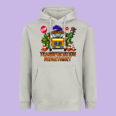 Transportation Department Heavyweight Hoodie Designed By Adodesignshop