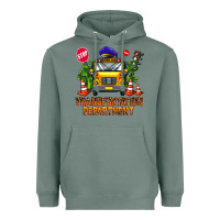 Sage transportation department Heavyweight Hoodie - AdoDesignShop