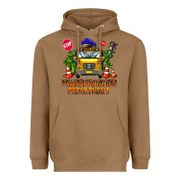 Toasted Coconut transportation department Heavyweight Hoodie - AdoDesignShop