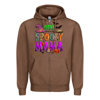 Chestnut one spooky mama Zipper Hoodie - Zillion Design Studio