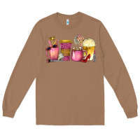 Toasted Coconut boss lady coffee cups with money Long Sleeve Tee - texasbilliewilder