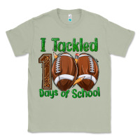 Matcha i tackled 100 days of school football Classic Tee - texasbilliewilder