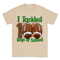 Mushroom i tackled 100 days of school football Classic Tee - texasbilliewilder