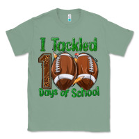 Sage i tackled 100 days of school football Classic Tee - texasbilliewilder