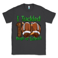Smoke i tackled 100 days of school football Classic Tee - texasbilliewilder