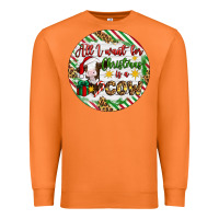 Carrot Christmas all i want for christmas is a cow Premium Sweatshirt - Artiststas
