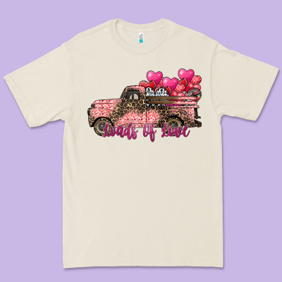 Load Of Love Premium Tee Designed By Sublimationcraftshop