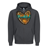 Smoke thankful pumpkin heart Zipper Hoodie - RanaPortraitStore