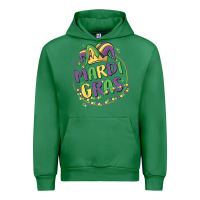 Emerald mardi gras Urban Hoodie - MaliasSmallBusiness
