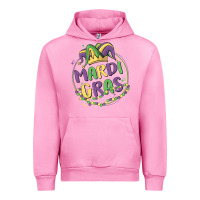 Fuchsia Pink mardi gras Urban Hoodie - MaliasSmallBusiness
