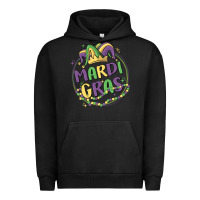 Pigment Black mardi gras Urban Hoodie - MaliasSmallBusiness