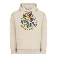 Pigment French Oak mardi gras Urban Hoodie - MaliasSmallBusiness