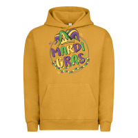 Pigment Peanut Butter mardi gras Urban Hoodie - MaliasSmallBusiness