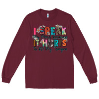 Burgundy i speak my mind because it hurts to bite my tongue Long Sleeve Tee - Zillion Design Studio
