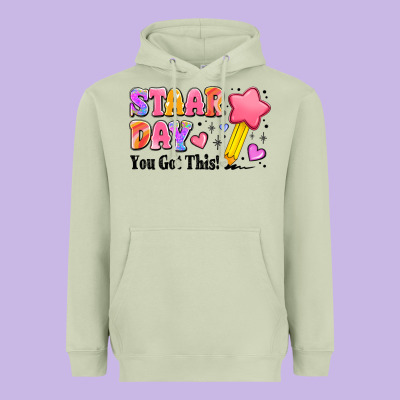 Staar Day You Got This Heavyweight Hoodie Designed By Jahusdesignshop