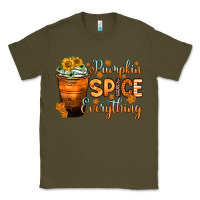 Army Green pumpkin spice everything Classic Tee - Zillion Design Studio