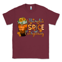 Burgundy pumpkin spice everything Classic Tee - Zillion Design Studio