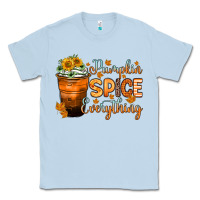 Dusty Blue pumpkin spice everything Classic Tee - Zillion Design Studio