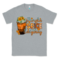 Heather Grey pumpkin spice everything Classic Tee - Zillion Design Studio