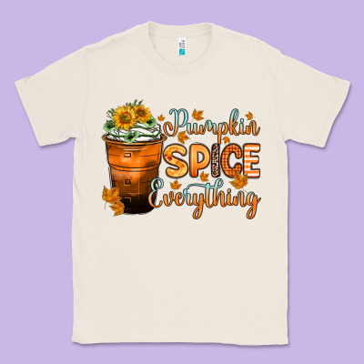 Pumpkin Spice Everything Classic Tee Designed By Zillion Design Studio