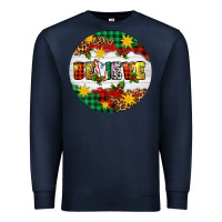 Navy Christmas Believe Premium Sweatshirt - Artiststas