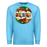 Ocean Blue Christmas Believe Premium Sweatshirt - Artiststas