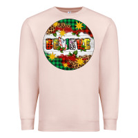 Pale Pink Christmas Believe Premium Sweatshirt - Artiststas