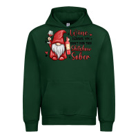 Forest Green wine because you cant run this shitshow sober Urban Hoodie - MaliasSmallBusiness