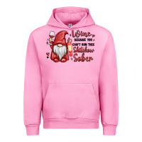Fuchsia Pink wine because you cant run this shitshow sober Urban Hoodie - MaliasSmallBusiness