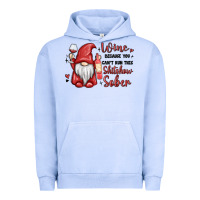 Pigment Grape Ice wine because you cant run this shitshow sober Urban Hoodie - MaliasSmallBusiness