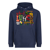 Navy school lunch squad Heavyweight Hoodie - AdoDesignShop