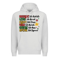 Dove Grey black history malia Premium Hoodie - MaliasSmallBusiness