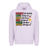 Lilac black history malia Premium Hoodie - MaliasSmallBusiness
