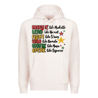 Pale Pink black history malia Premium Hoodie - MaliasSmallBusiness