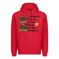 Red black history malia Premium Hoodie - MaliasSmallBusiness