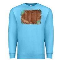 Ocean Blue Wood Glitter Leopard Pattern Frame Premium Sweatshirt - Bettercallsaul
