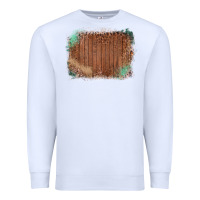 White Wood Glitter Leopard Pattern Frame Premium Sweatshirt - Bettercallsaul