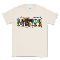 Natural western mini black highland calf Classic Tee - RanaPortraitStore