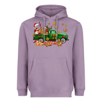 Lavender santa fuel   cookies truck Heavyweight Hoodie - AdoDesignShop
