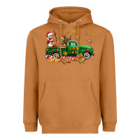 Meerkat santa fuel   cookies truck Heavyweight Hoodie - AdoDesignShop
