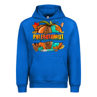 Cobalt Phlebotomist pumpkin Urban Hoodie - NancyCooperArtShop