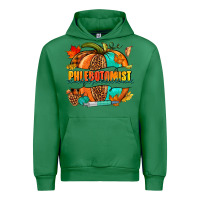 Emerald Phlebotomist pumpkin Urban Hoodie - NancyCooperArtShop